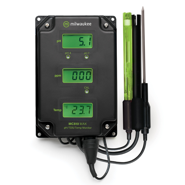 Medidor combinado PH/TDS/TEMP MC810 MAX