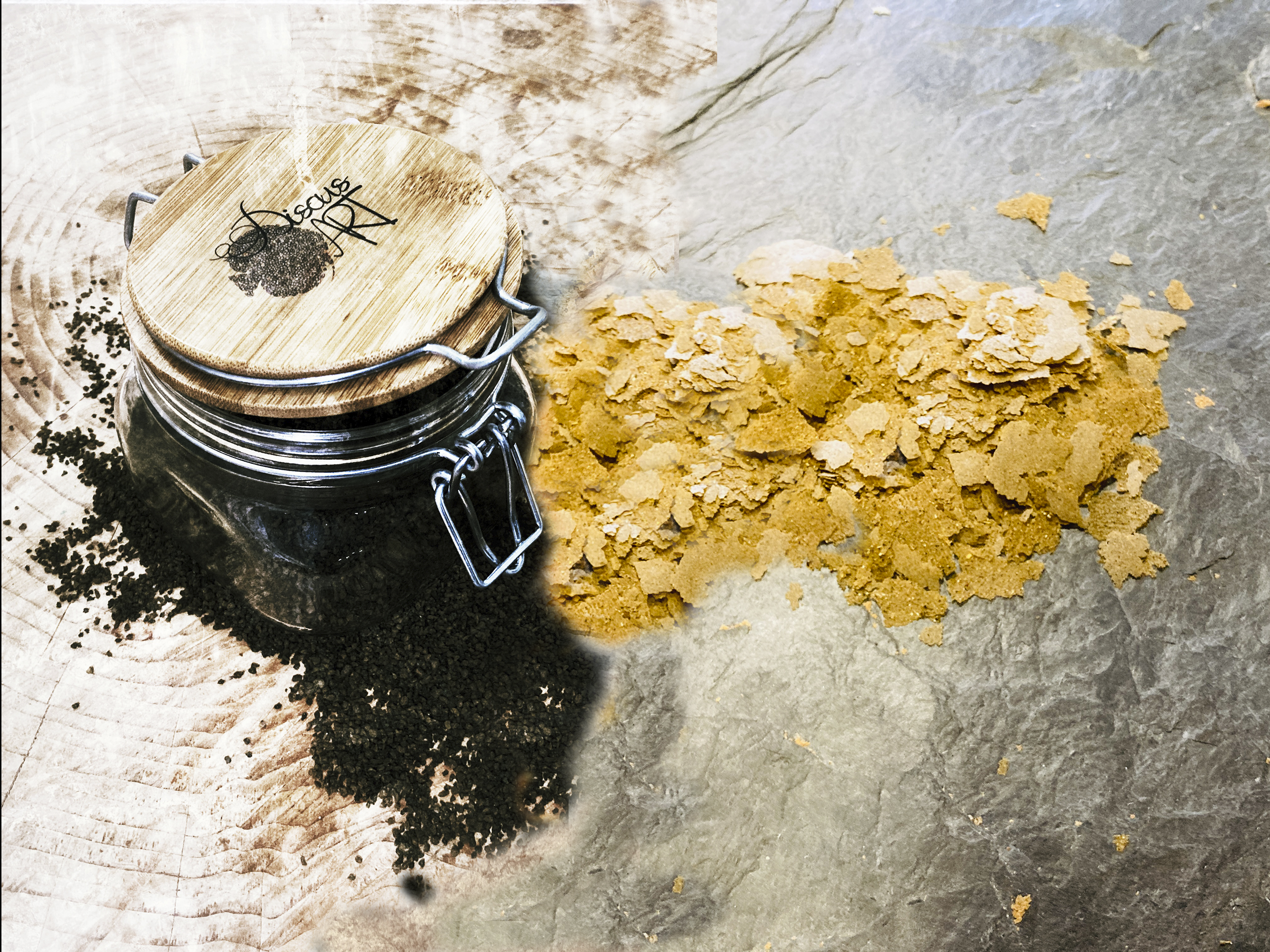dalllio3 Tropical D-Allio Plus Flakes - DiscusArt